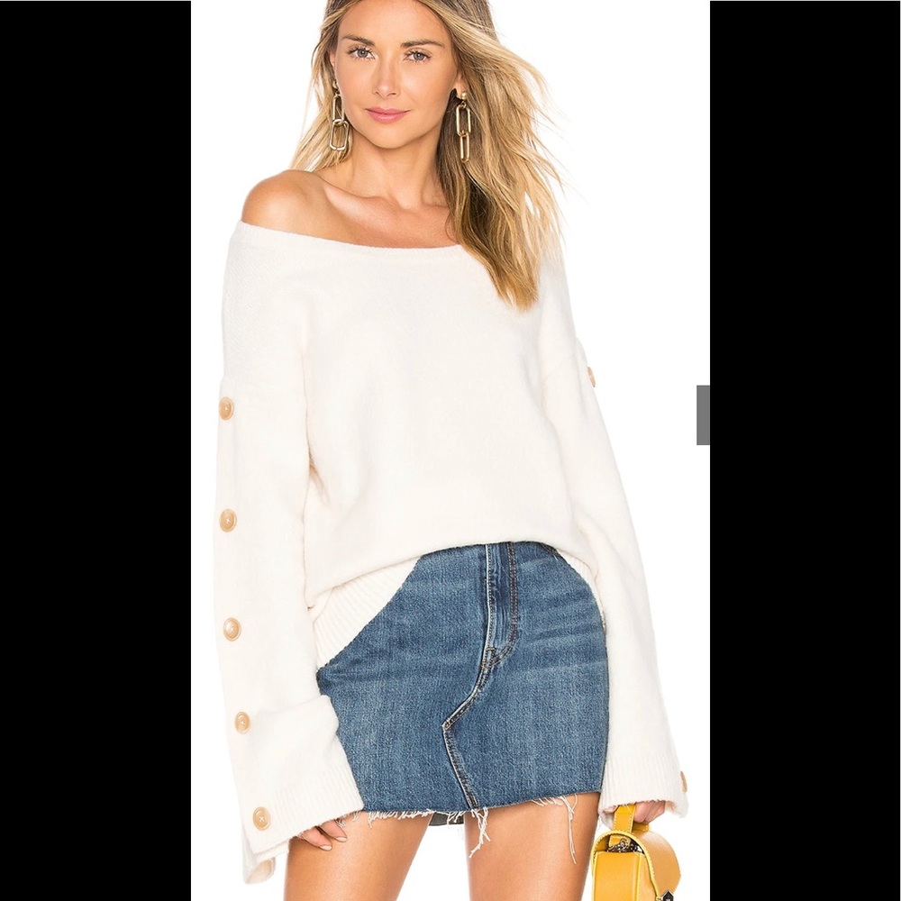 Tularosa Trento Button Sweater